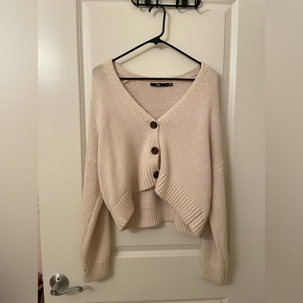 Cream Colored Cardigan